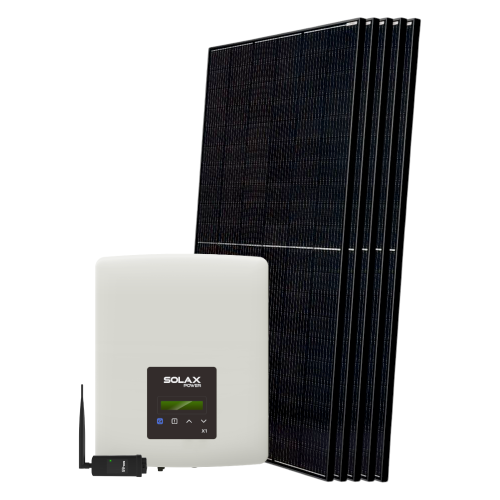 Solax Solaranlage 1,9 kW | kompl. Set | 5x 380 W Solarmodule | 1 Ph.