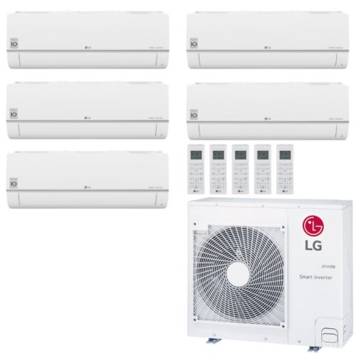 LG Multisplit Klimaanlage Wandgerät oder Deckenkassette 1x2,1+4x2,5kW