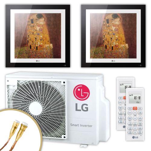 LG | Klima-Set ARTCOOL GALLERY | 2,6 kW + 3,5 kW | Quick-Connect