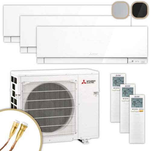 MITSUBISHI | Klima-Set MXZ/MSZ-EF | 3× 1,8 kW | Quick-Connect