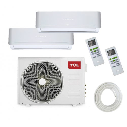 TCL Inverter-Multisplit-Klimaanlage | FMA Duo | 2 x 2,5 kW | 18000 BTU