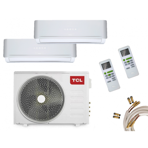 TCL Multisplit Klimaanlage | FMA Duo | 2x2,5kW | 18000 BTU