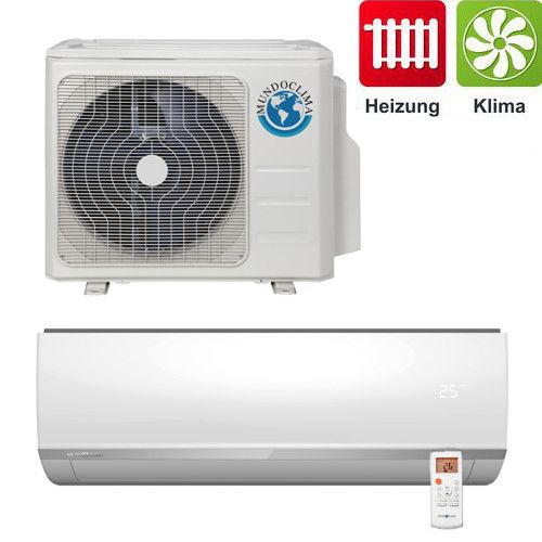 Klimaanlage Mundoclima Monosplit Inverter Wandgerät MUPR-09-H6 2,63kW
