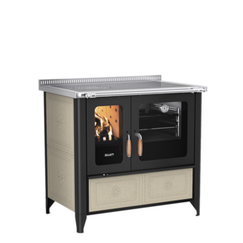 Rizzoli Holzherd | Serie N94 Country, beige |8 kW
