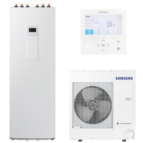 Samsung Luft-Wasser-Wärmepumpe WPLW-Hub Split-9-260-3