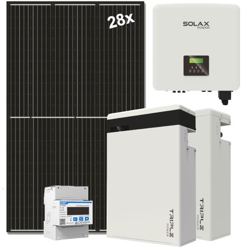 Solax Hybrid Solaranlage mit T-BAT Stromspeicher | kompl. Set | 10kW