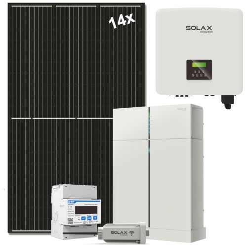 Solax Hybrid Solaranlage 5,3 kW + T-BAT H6 Stromspeicher | kompl. Set