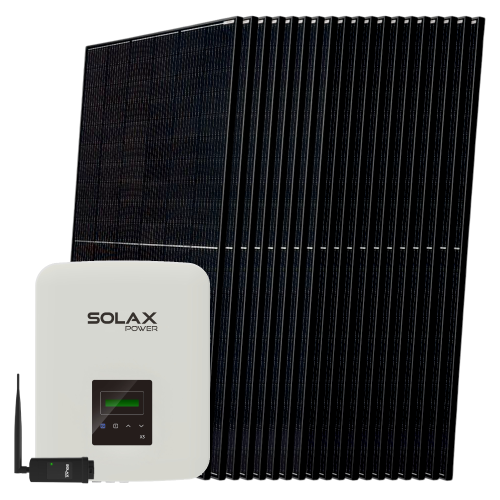 Solax Solaranlage 7,6 kW | kompl. Set | 20x 380 W Solarmodule | 3 Ph.
