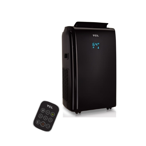 TCL mobiles Klimagerät K Serie | TAC-12CHPB/KB schwarz | 3,2 kW | R290