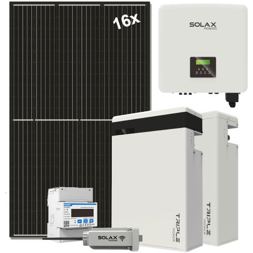 Solax Solar Hybrid kompl. Set | 16x 380 Watt HC Module | 6 kWp