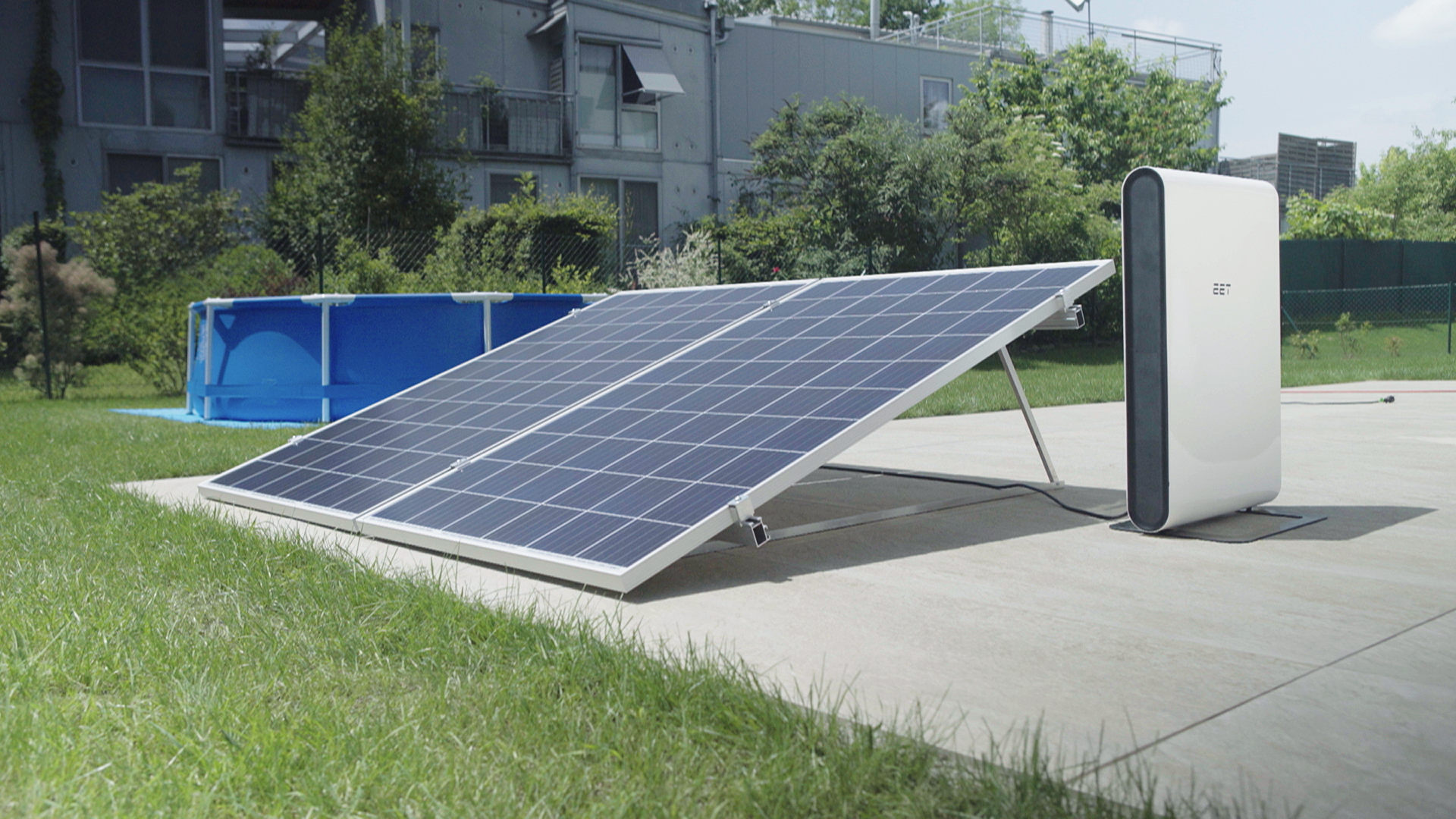 steckerfertiges Garten Solar Set